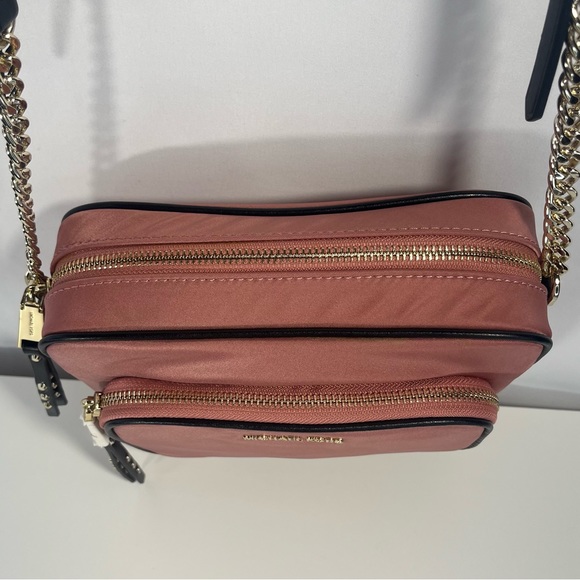 NWT Michael Kors Rose Leila LG Camera Bag - Picture 4 of 12